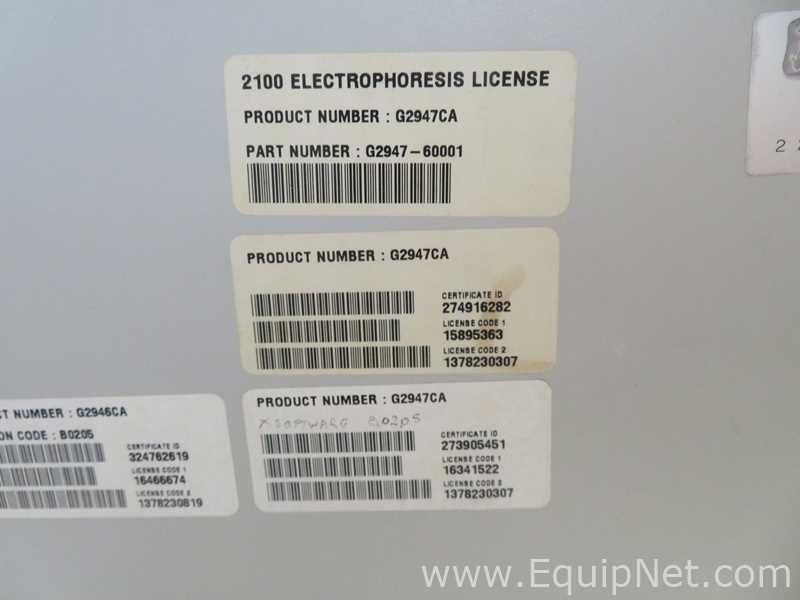 Analisador Agilent Technologies 2100