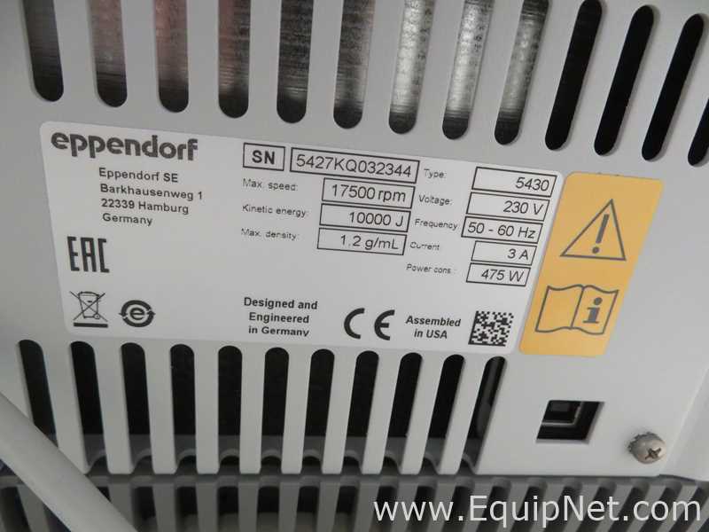 Centrífuga para Laboratórios Eppendorf 5430