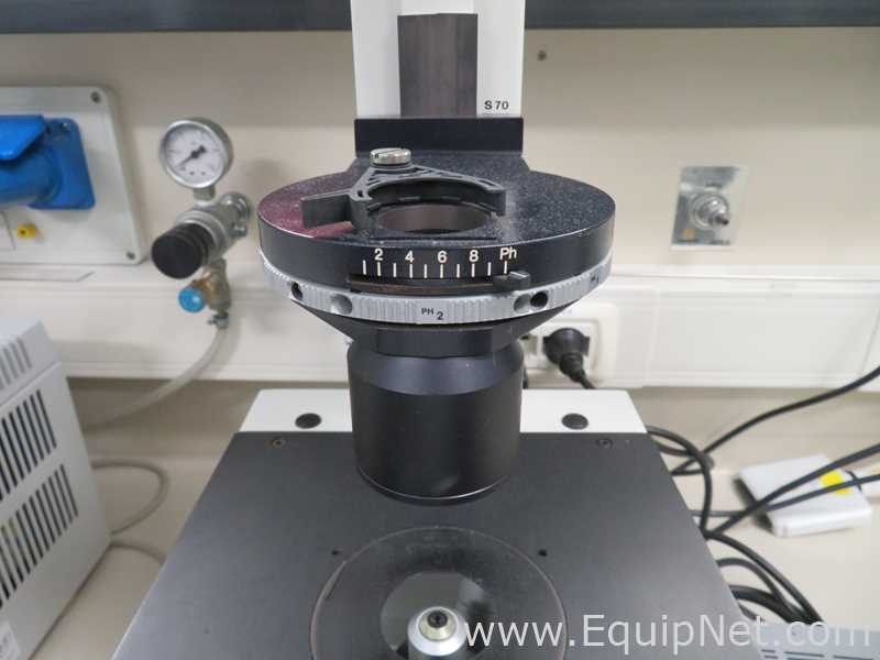 Leica DMIRB Fluorescence Microscope With Reichert Power Supply