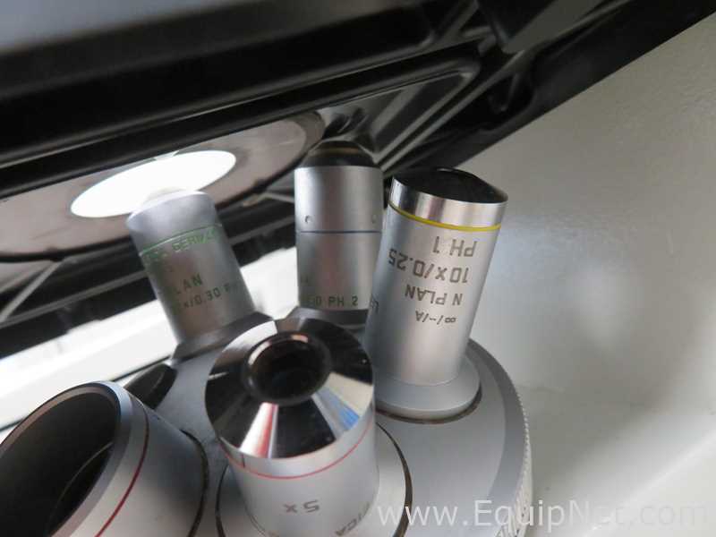 Leica DMIRB Fluorescence Microscope With Reichert Power Supply