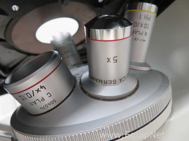 Leica DMIRB Fluorescence Microscope With Reichert Power Supply