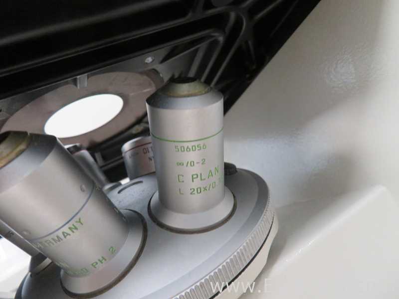 Leica DMIRB Fluorescence Microscope With Reichert Power Supply