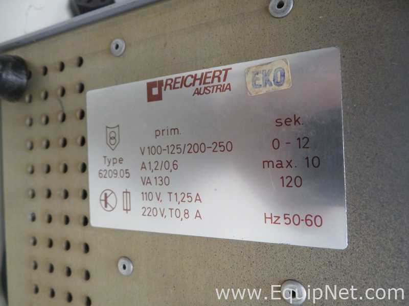 Leica DMIRB Fluorescence Microscope With Reichert Power Supply