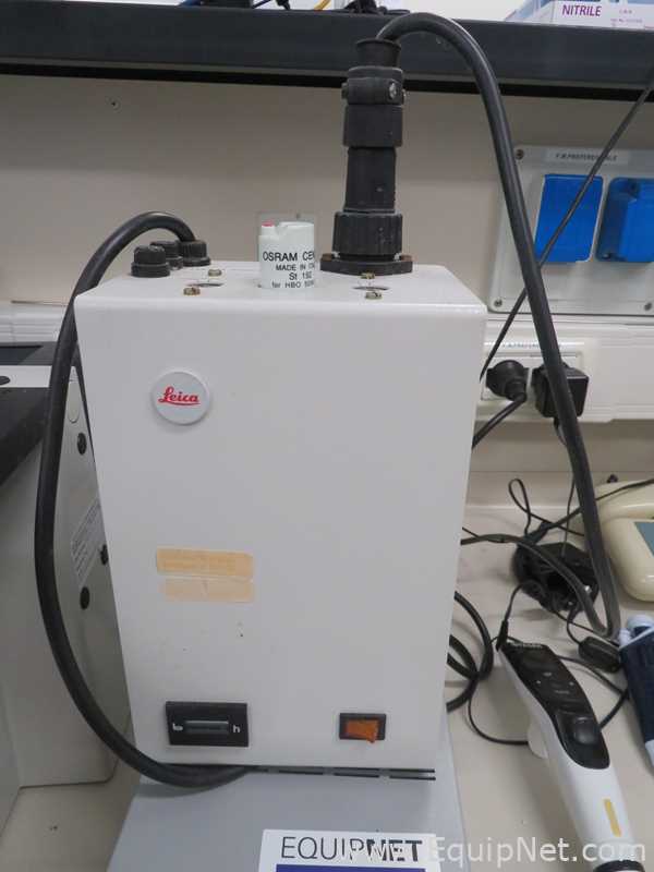 Leica DMIRB Fluorescence Microscope With Reichert Power Supply