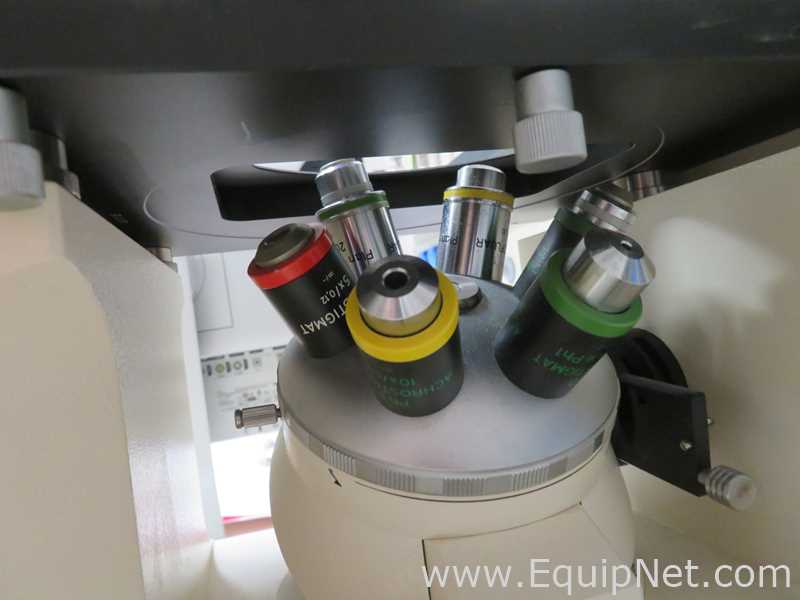Zeiss Axiovert 35 Inverted Microscope with Zeiss Power Supply