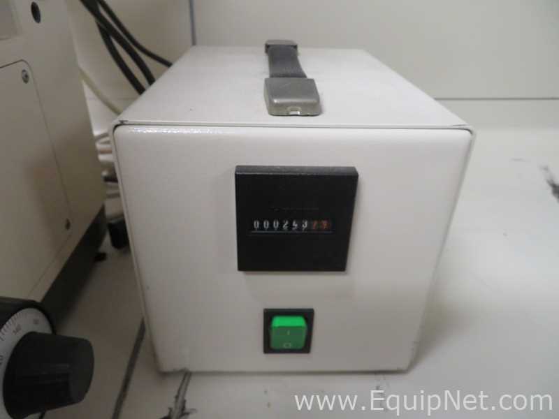 Zeiss Axiovert 35 Inverted Microscope with Zeiss Power Supply