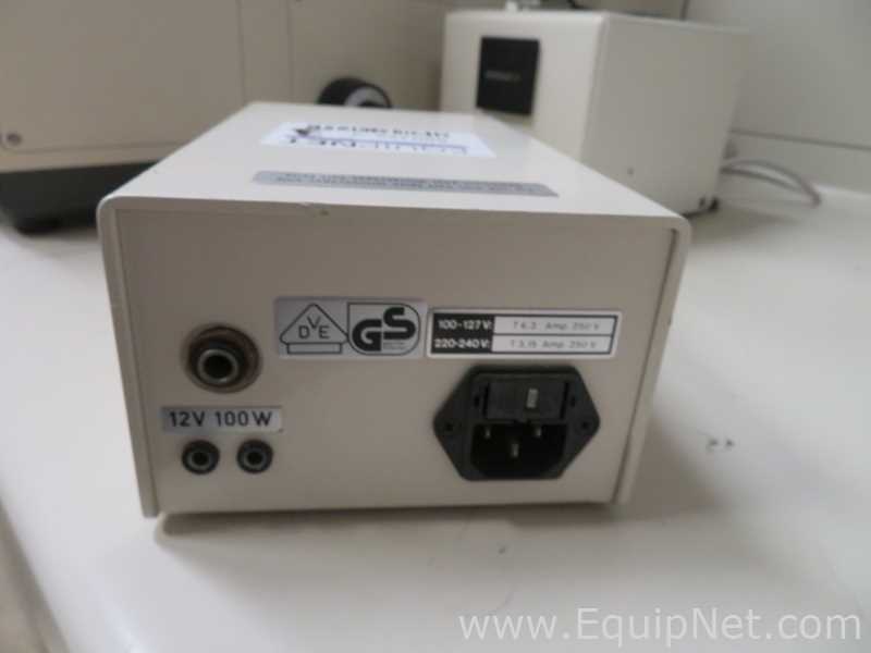 Zeiss Axiovert 35 Inverted Microscope with Zeiss Power Supply