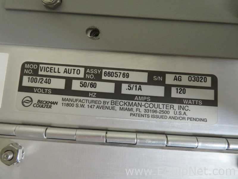 Analisador Beckman Coulter Vi-Cell XR