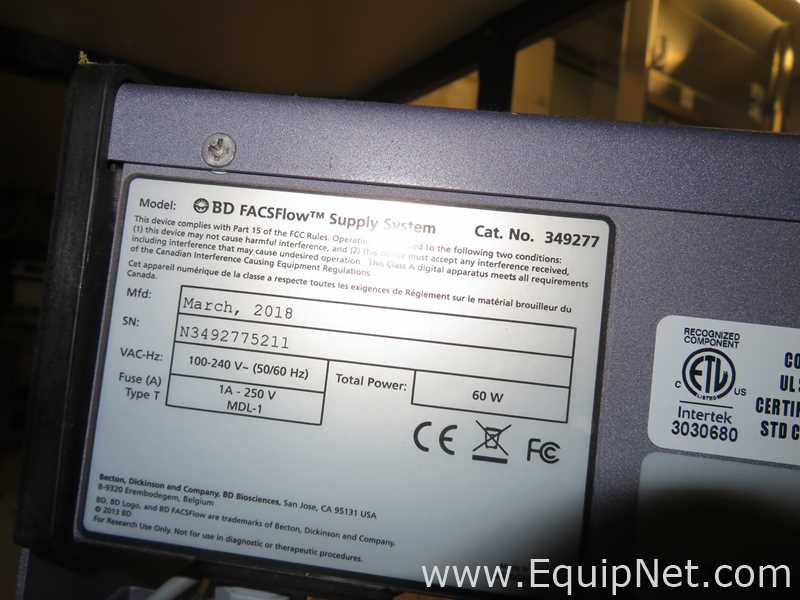 BD LSR Fortessa X-20 Special Order System Flow Cytometer