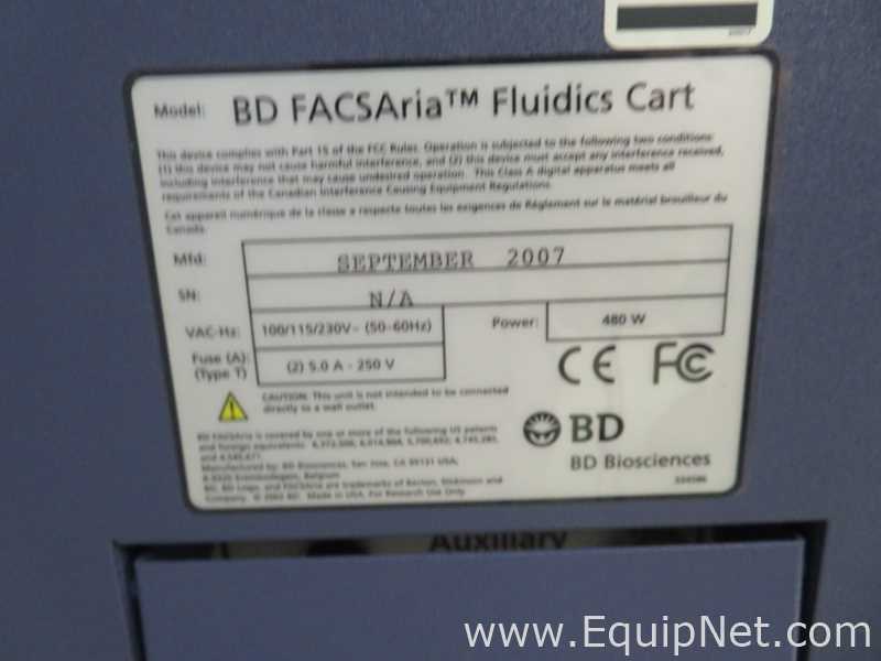 BD FACSAria Fusion Cell Sorter Special Order System Flow Cytometer
