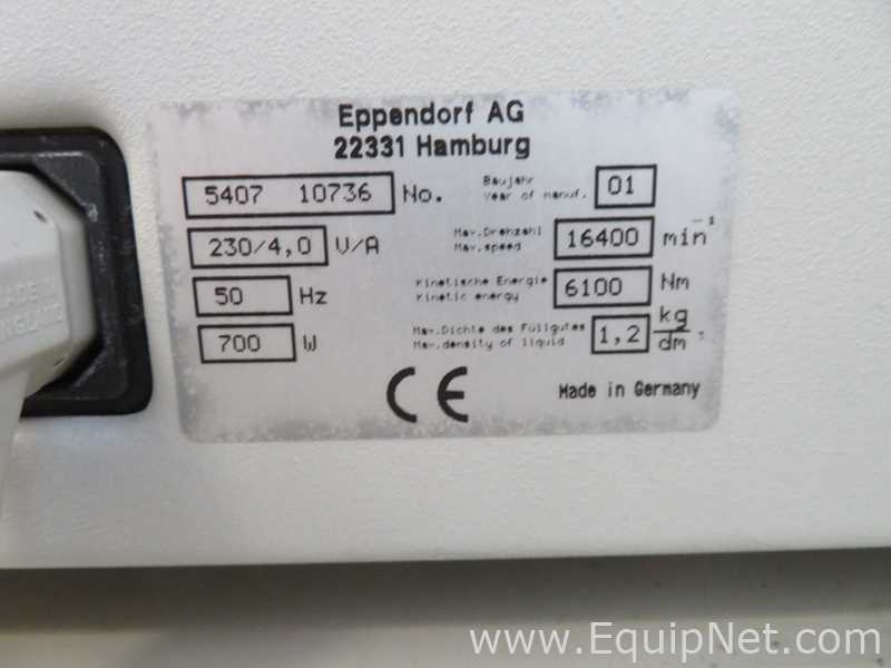 Centrífuga para Laboratórios Eppendorf 5417 R