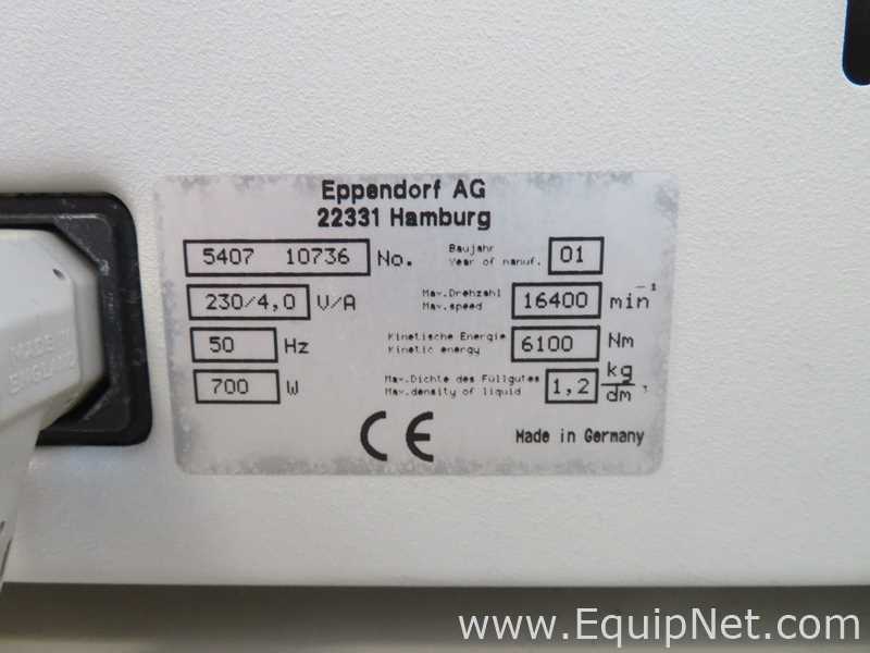 Centrífuga para Laboratórios Eppendorf 5417 R