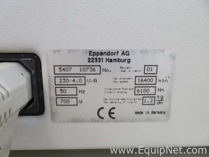 Centrífuga para Laboratórios Eppendorf 5417 R