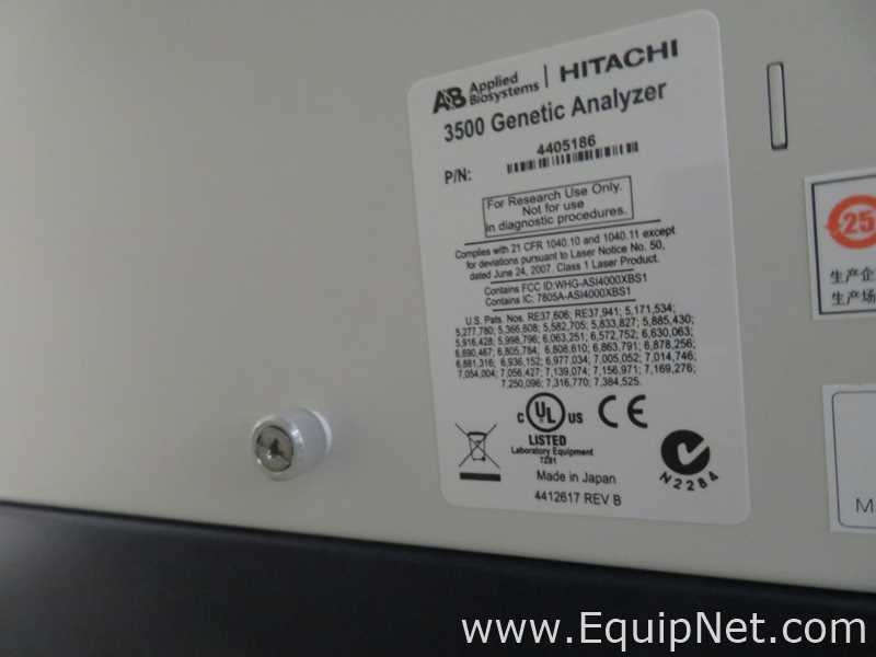 Applied Biosystems 3500 Genetic Analyzer System