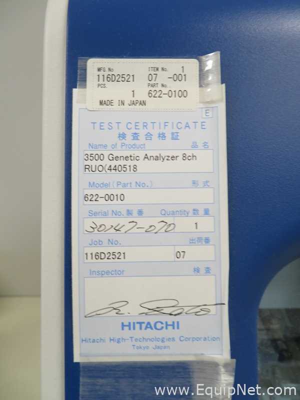 Applied Biosystems 3500 Genetic Analyzer System