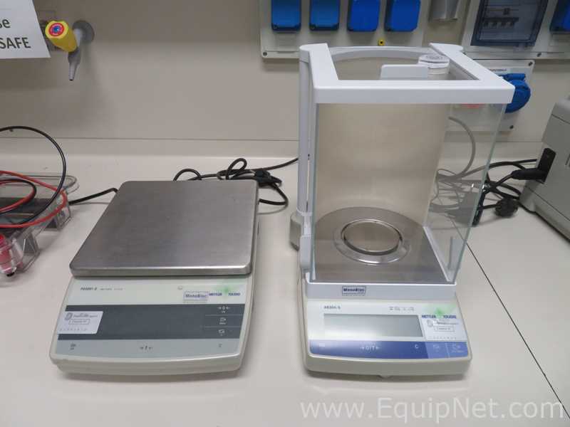 Lote de 2 Báscula Mettler Toledo AB304-S