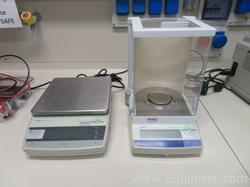 Lote de 2 Báscula Mettler Toledo AB304-S
