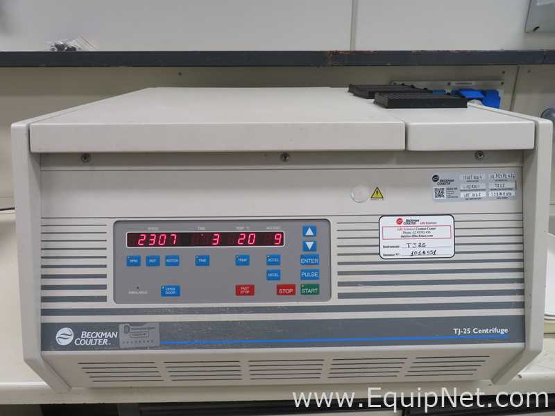 Beckman Coulter TJ-25 Refrigerated Laboratory Centrifuge