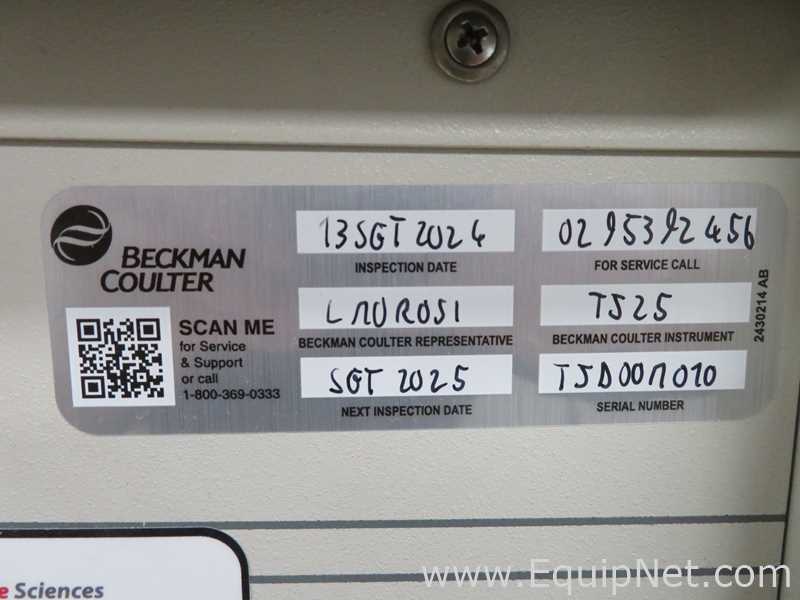 Beckman Coulter TJ-25 Refrigerated Laboratory Centrifuge