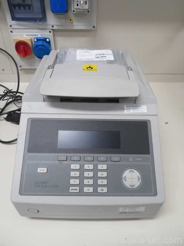 PCR y Termociclador Applied Biosystems Gene Amp 9700
