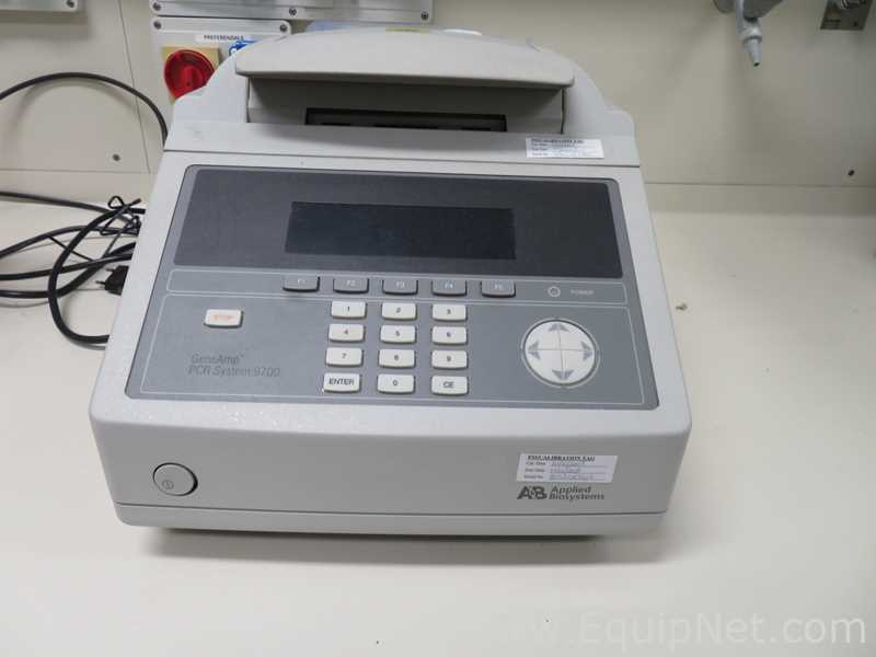 PCR y Termociclador Applied Biosystems Gene Amp 9700