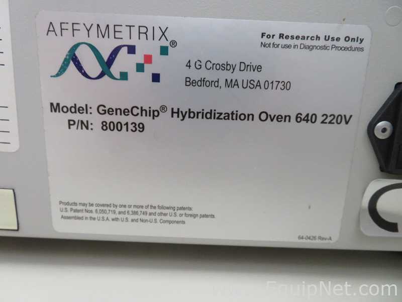 Escáner Affymetrix Gene Chip Scanner 3000