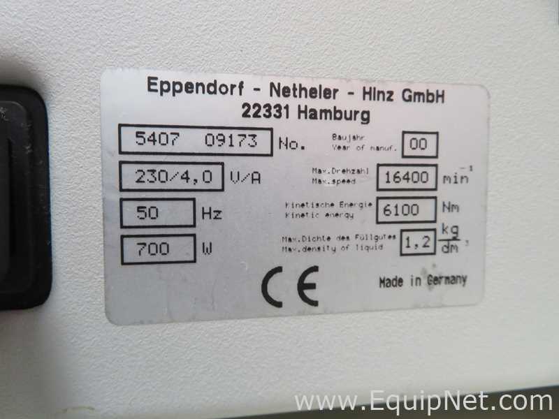 Eppendorf 5417 R Refrigerated Laboratory Centrifuge
