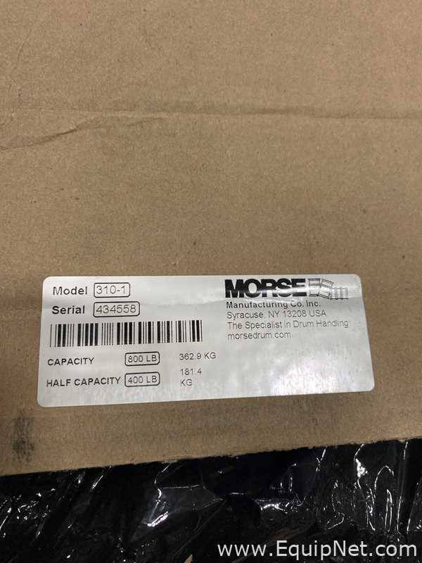 Descargadora de Tambores Morse Manufacturing Co. Inc. 310-1. Sin usar