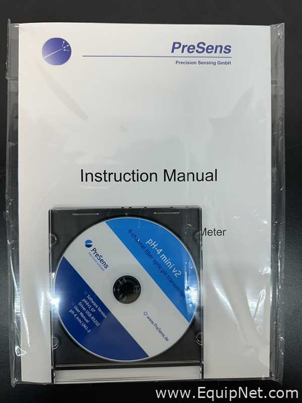 Medidor de pH PreSens Co PH-4 Mini v2