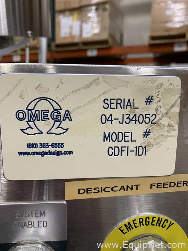 Alimentador de Desecante Omega Design CDFI-1D1
