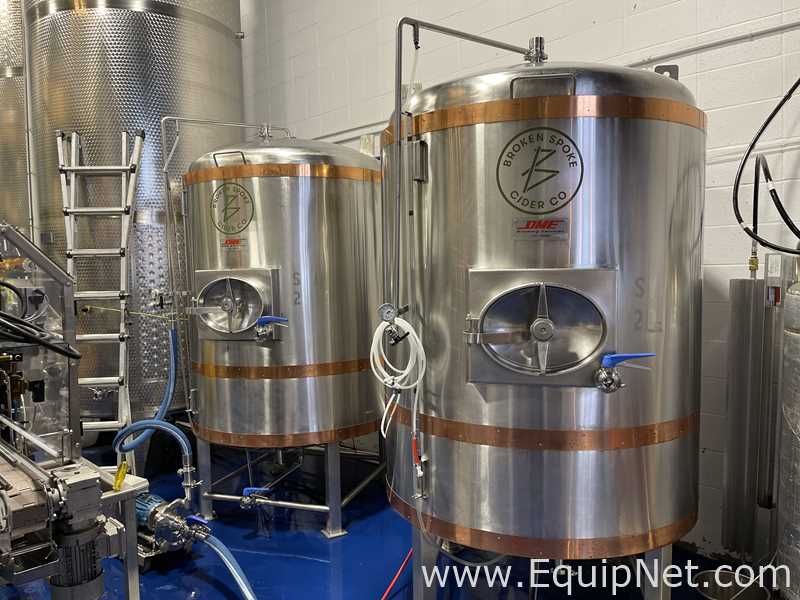Tanque DME Brewing Services Requisitos de aire 620 GALS