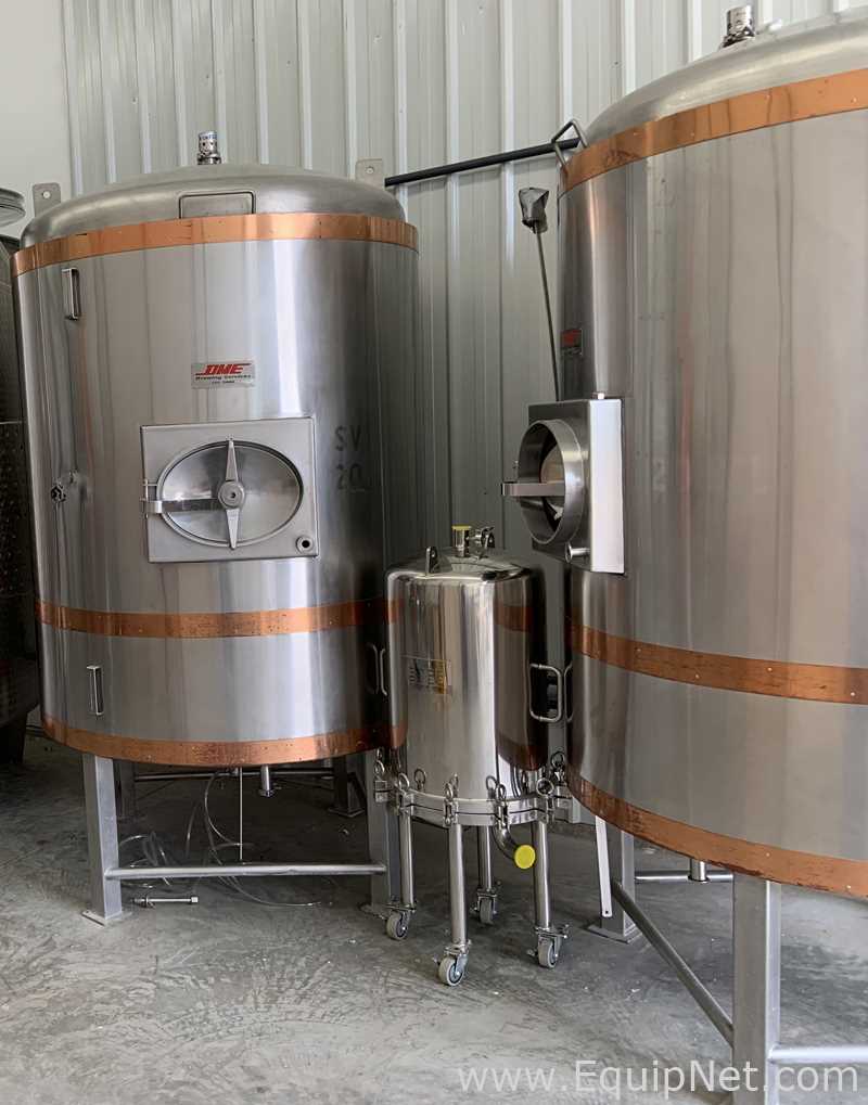Tanque DME Brewing Services Requisitos de aire 620 GALS