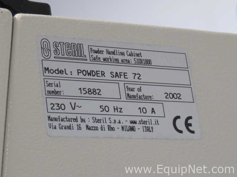 Cabina de Seguridad Biológica Steril Powder Safe 72