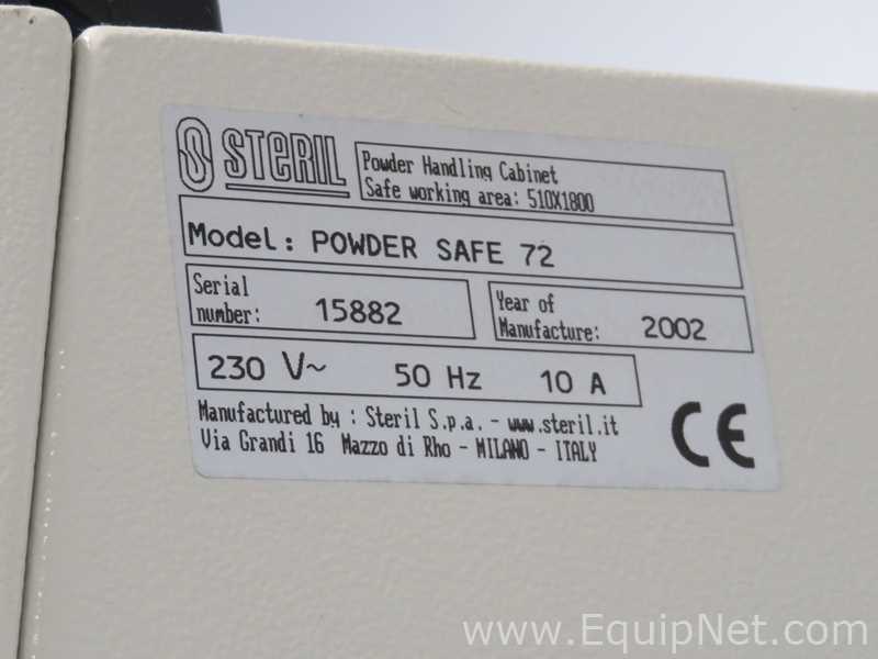 Cabina de Seguridad Biológica Steril Powder Safe 72