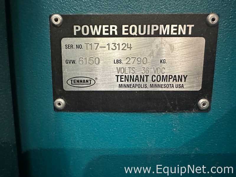 Tennant T17 Battery-Powered Ride-On Floor Scrubber