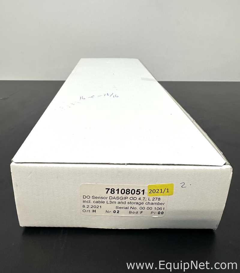 Sensor Eppendorf Dasgip DO-Sensor. Sin usar