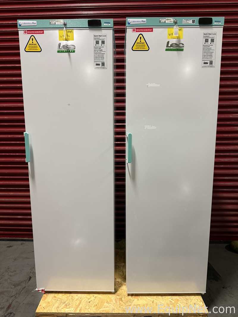 Lot of 2 Lec Medical LSFSF312BT Refrigerators