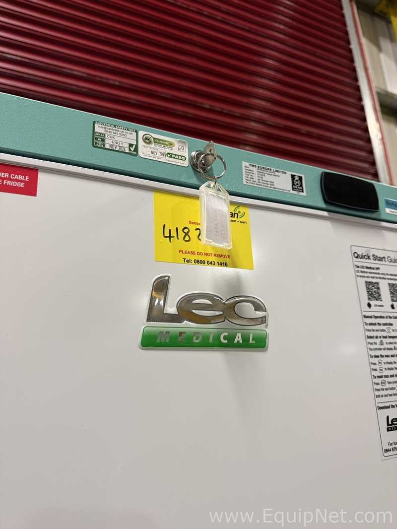 Lot of 2 Lec Medical LSFSF312BT Refrigerators