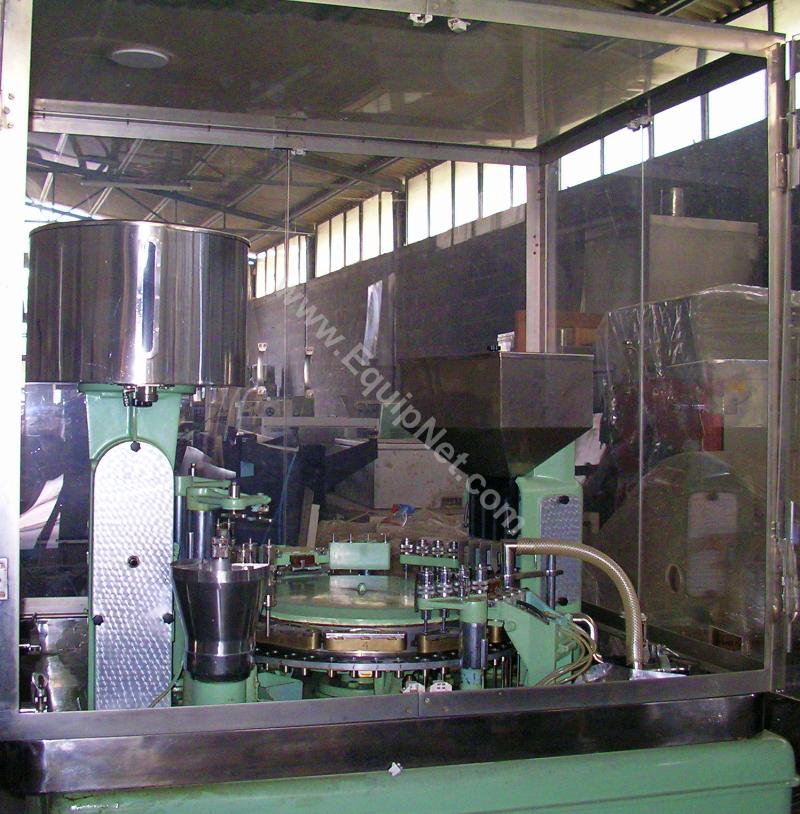 Máquina de Encapsulamento e Envase de Cápsulas Zanasi RV – 59 / R
