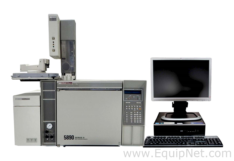 HP 5890 Series II GC with HP 5972 MSD and 7673 Autosampler