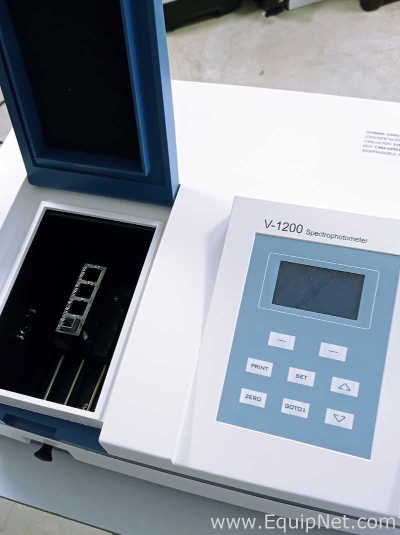 Espectrofotômetro VWR International V-1200