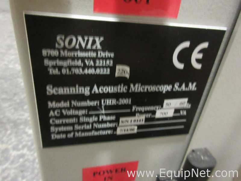 Sonix UHR-2001 Scanning Acoustic Microscope