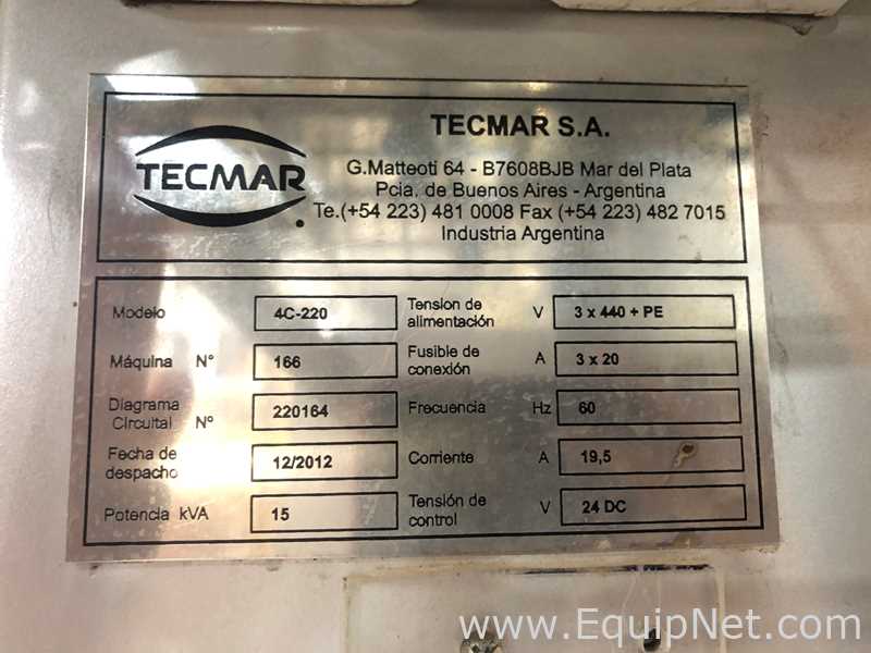 Tecmar 4C 220 Form Fill and Seal Stick Pack Machine For Liquids