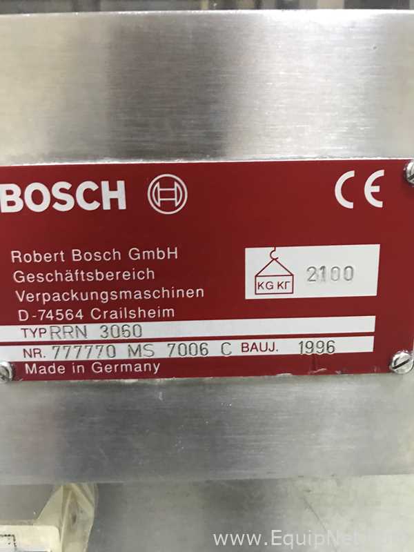 Bosch Powder Vial Filling Line