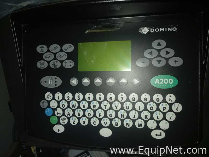 Lote com 02 Impressora Jato de Tinta de Códigos Continua videoJet Domino A200 - Ref 496164 -