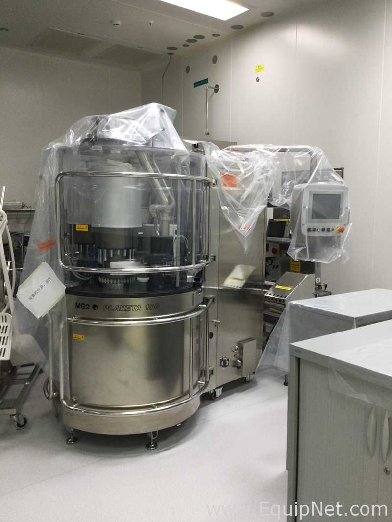 Máquina de Encapsulamento e Envase de Cápsulas MG2 Planeta 100