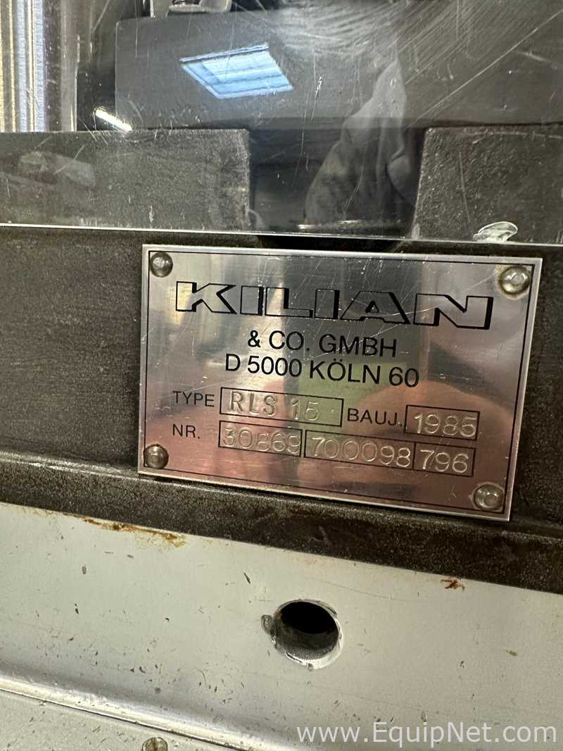 Kilian RLS 15 development tablet press