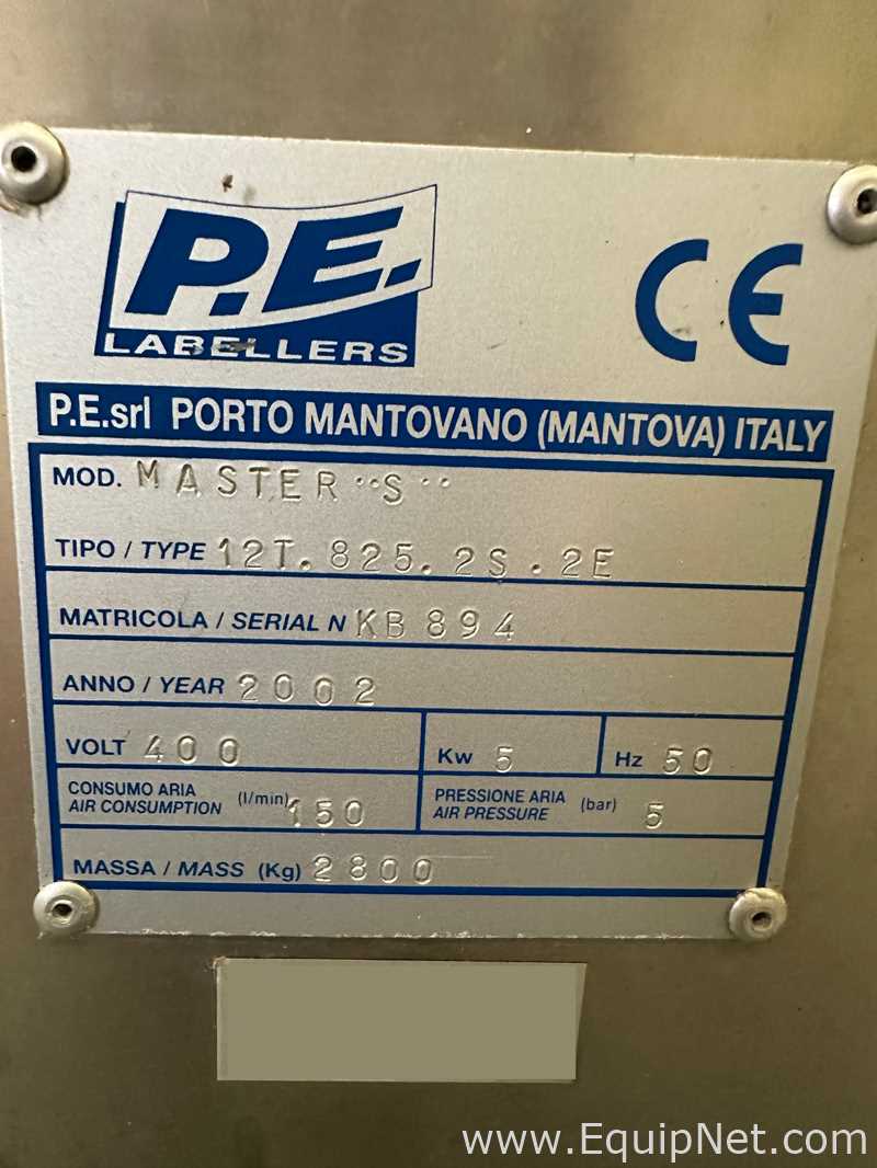 Rotuladora PE Labelers Master S