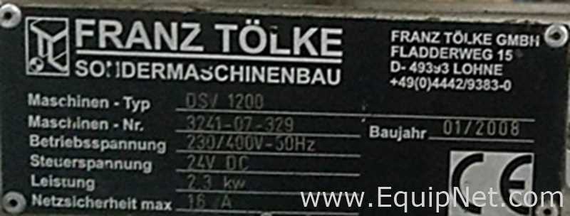 Alimentador o Enderezador Franz Tolke GmbH DSV 1200