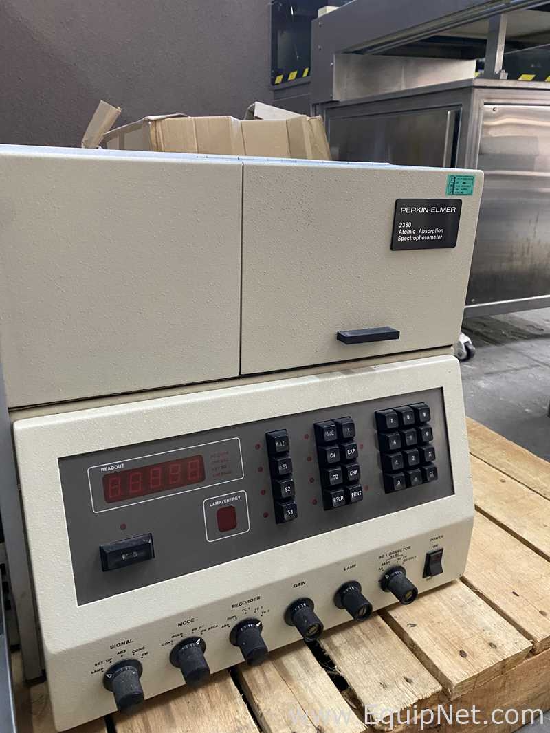 Perkin Elmer 2380 Atomic Absorption Spectrophotometer Listing #969101